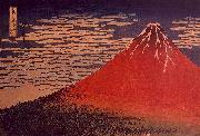 Katsushika Hokusai Mount Fuji in Clear Weather oil painting picture wholesale
